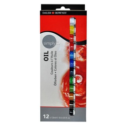 [DR-118500100] Simply Oil Col 12X12ml SetDaler Rowney