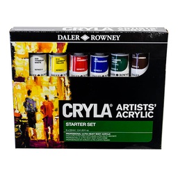 [DR-125900006] Acry Col Cryla Strtr 6x22ml StDaler Rowney