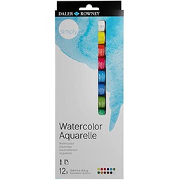 [DR-134500100] Simply Water Col 12X12ml SetDaler Rowney