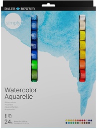 [DR-134500124] Simply Water Col 24X12ml SetDaler Rowney