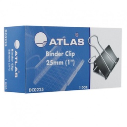 [AS-DC0225] Double Clips 25mm / 1&quot;Atlas