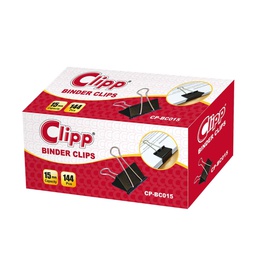[CP-BC015] Binder clips 15mm (3/5&quot;)Clipp