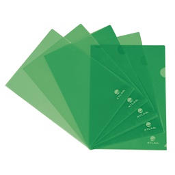 [AS-F31423] Clear Folder PP A4 GreenAtlas