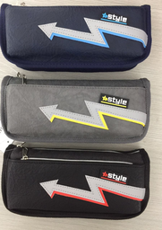 [AS-PP-012] Pencil Case Boy Arrow Blue/Black/GreyAtlas