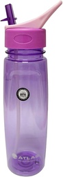 [AS-WB8437-PE] Water Bottle Sipper Tritan Purple 0.75 LAtlas