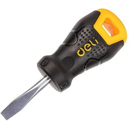 [DE-EDL6260381] Screwdriver Sloted Cmfrt handle SL6x38mmDELI