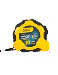 [DE-EDL3799Y] Measuring Tape, Self-locking 10mx25mmDELI