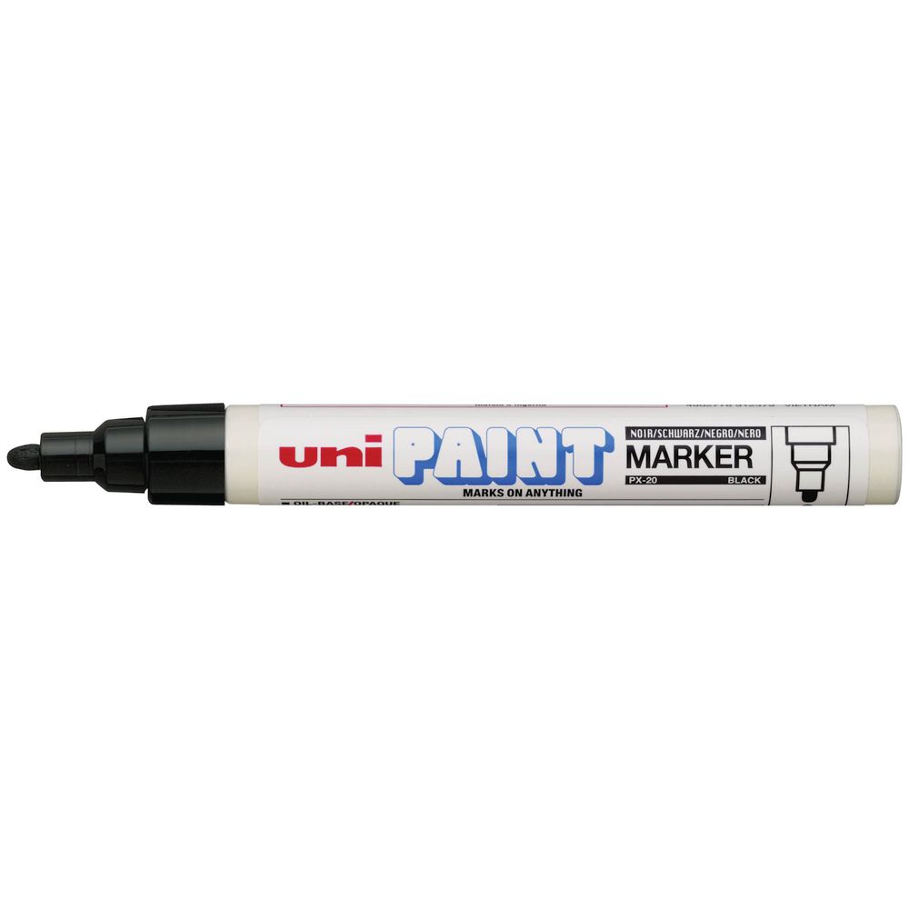 Paint Marker Bullet Tip Black