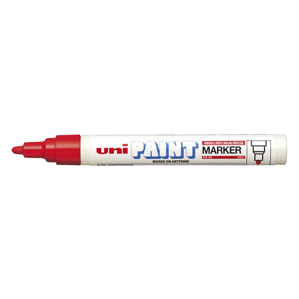 Paint Marker Bullet Tip Red