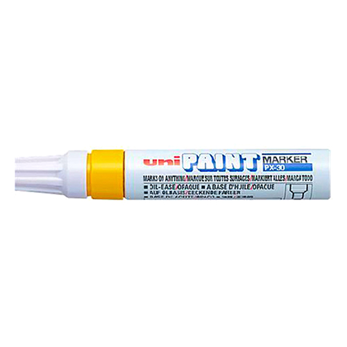 Paint Marker Chisel Tip Yellow