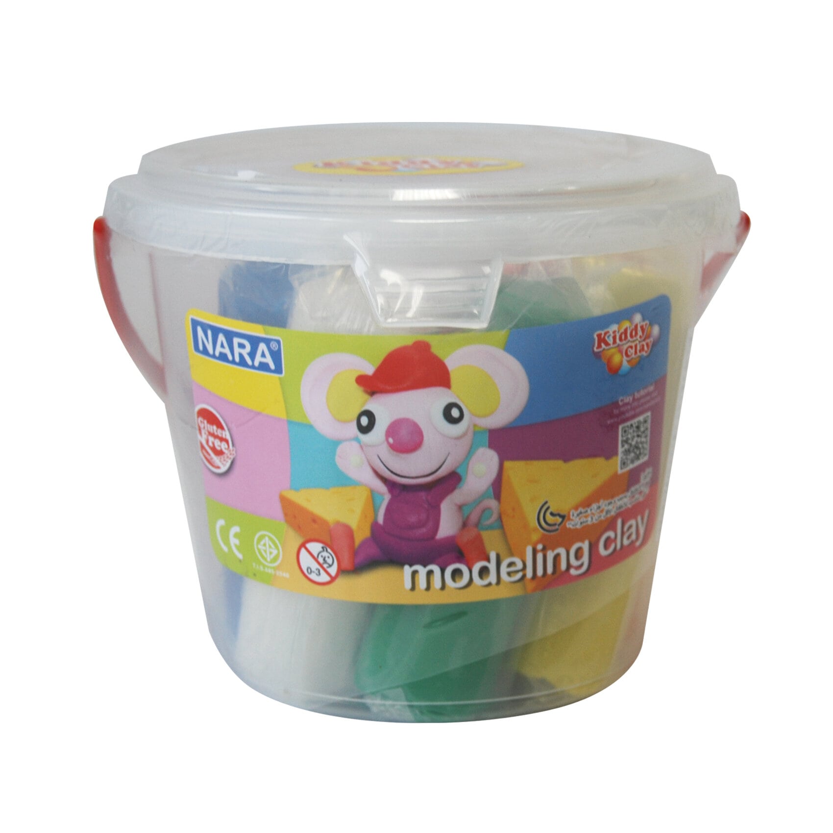 Modelling Clay Set Of 8col Bkt