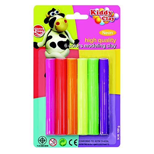 Modeling Clay Set Of 6col Neon