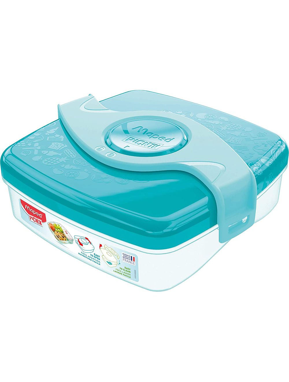 Picknik Origins Kids Snack Box Turquoise