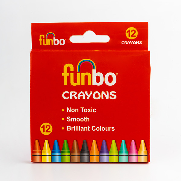 Crayons Pack Of 12 Colors