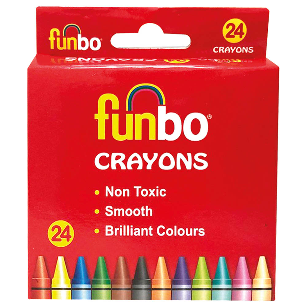 Crayons Pack Of 24 Colors