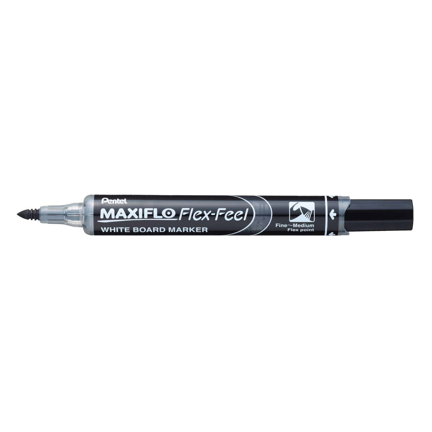 Maxiflo Wb Marker Flex-Feel Bk