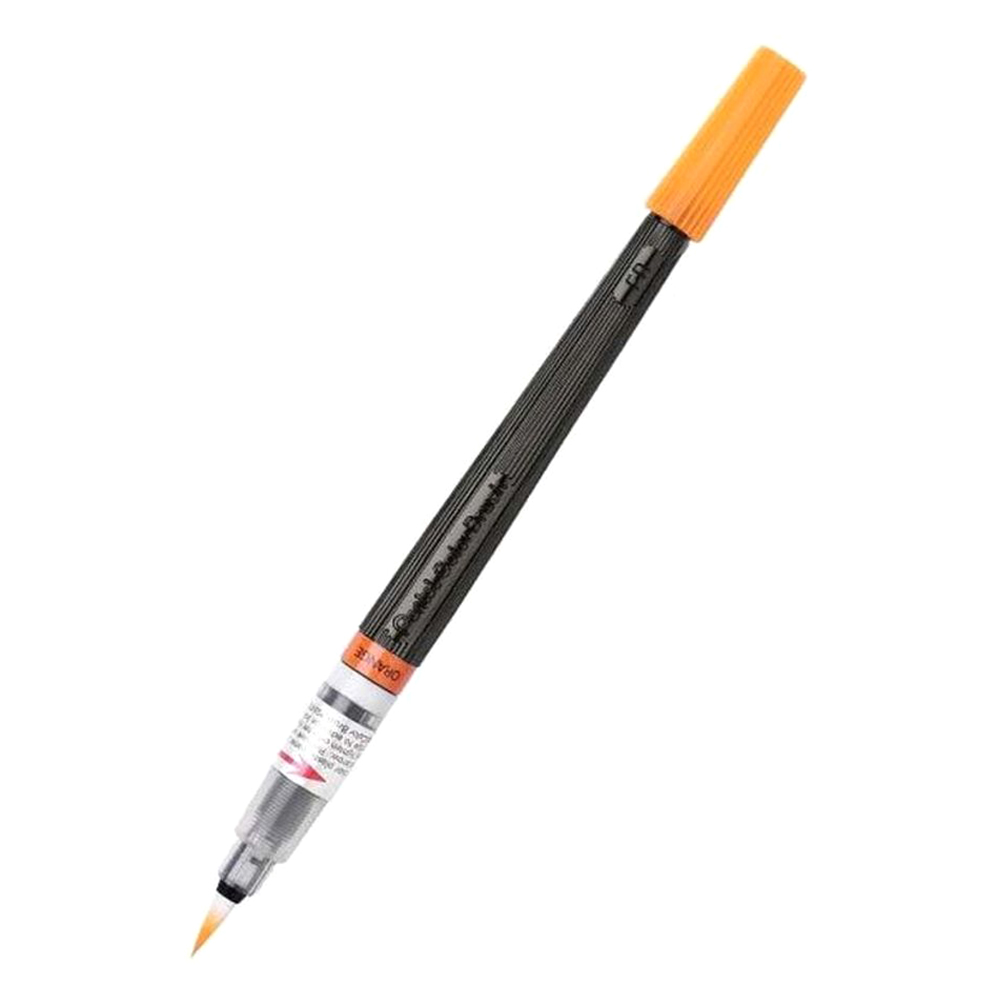 Color Brush In Blister Pack=1 Pc Orange