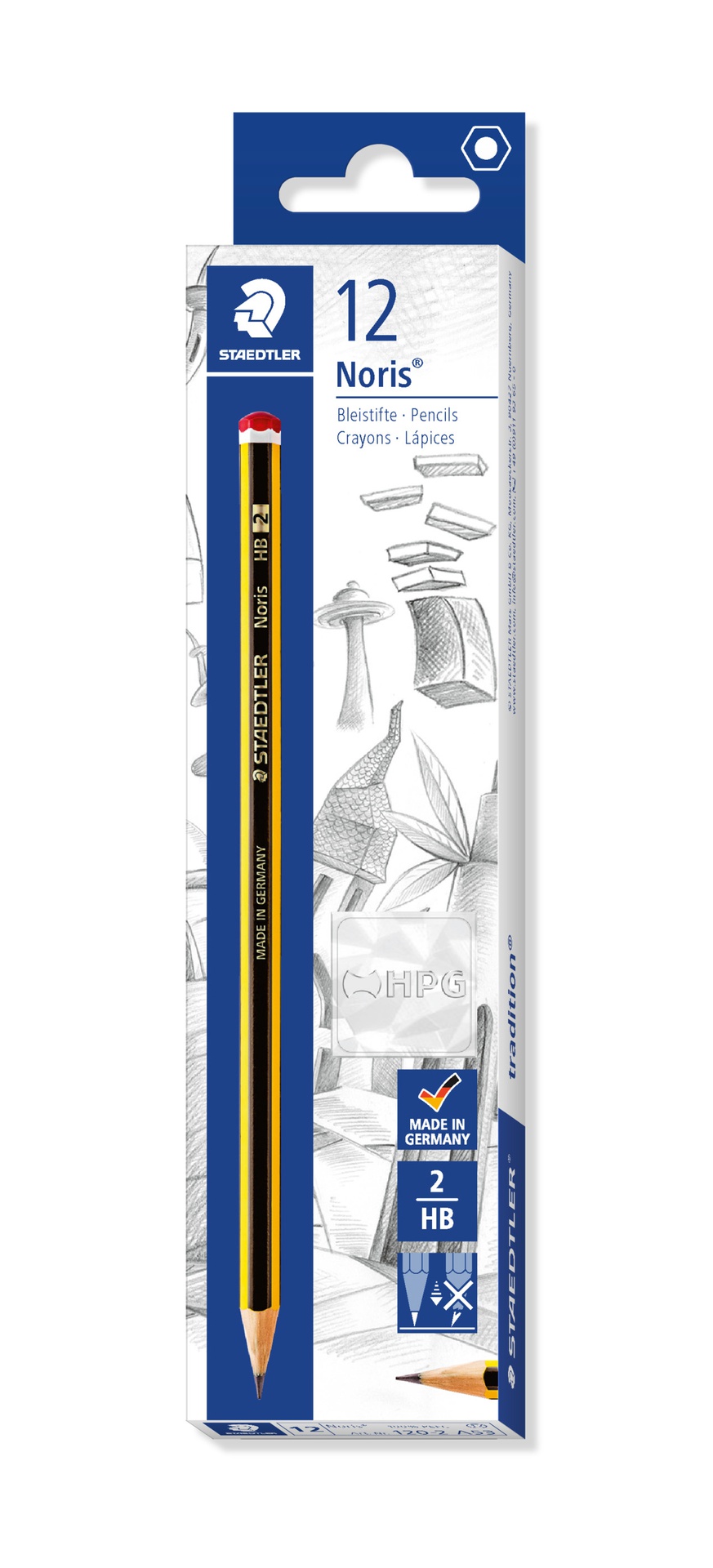 Noris Pencil Hb Grs=144 Pcs