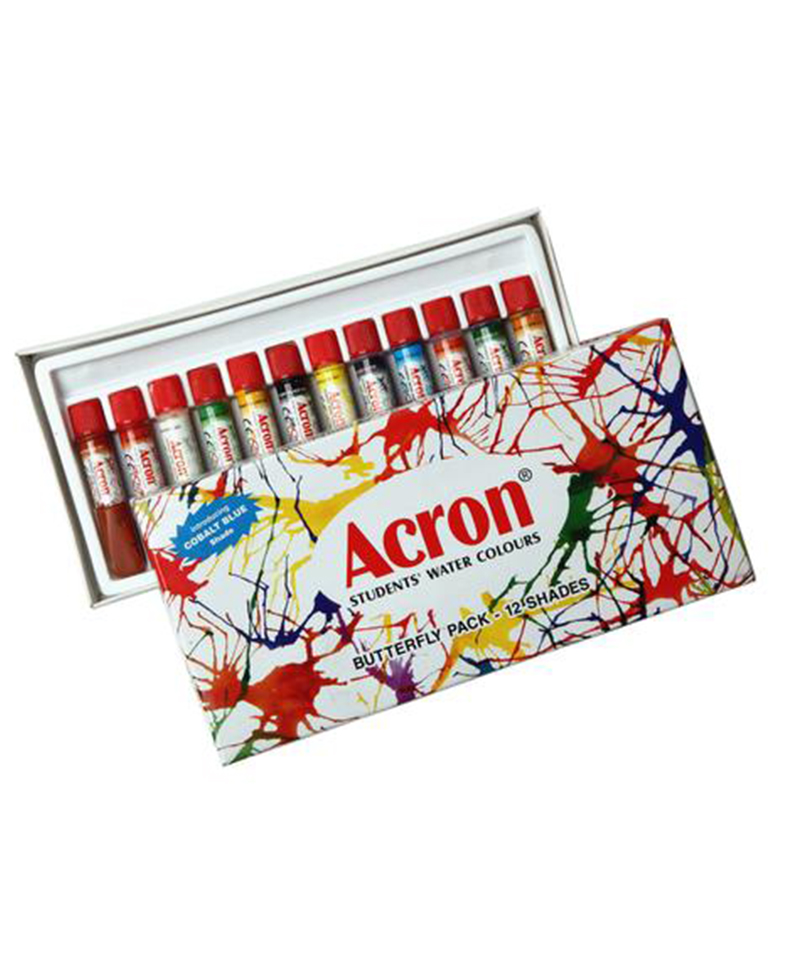 Water Col Acron Set=12colx6ml