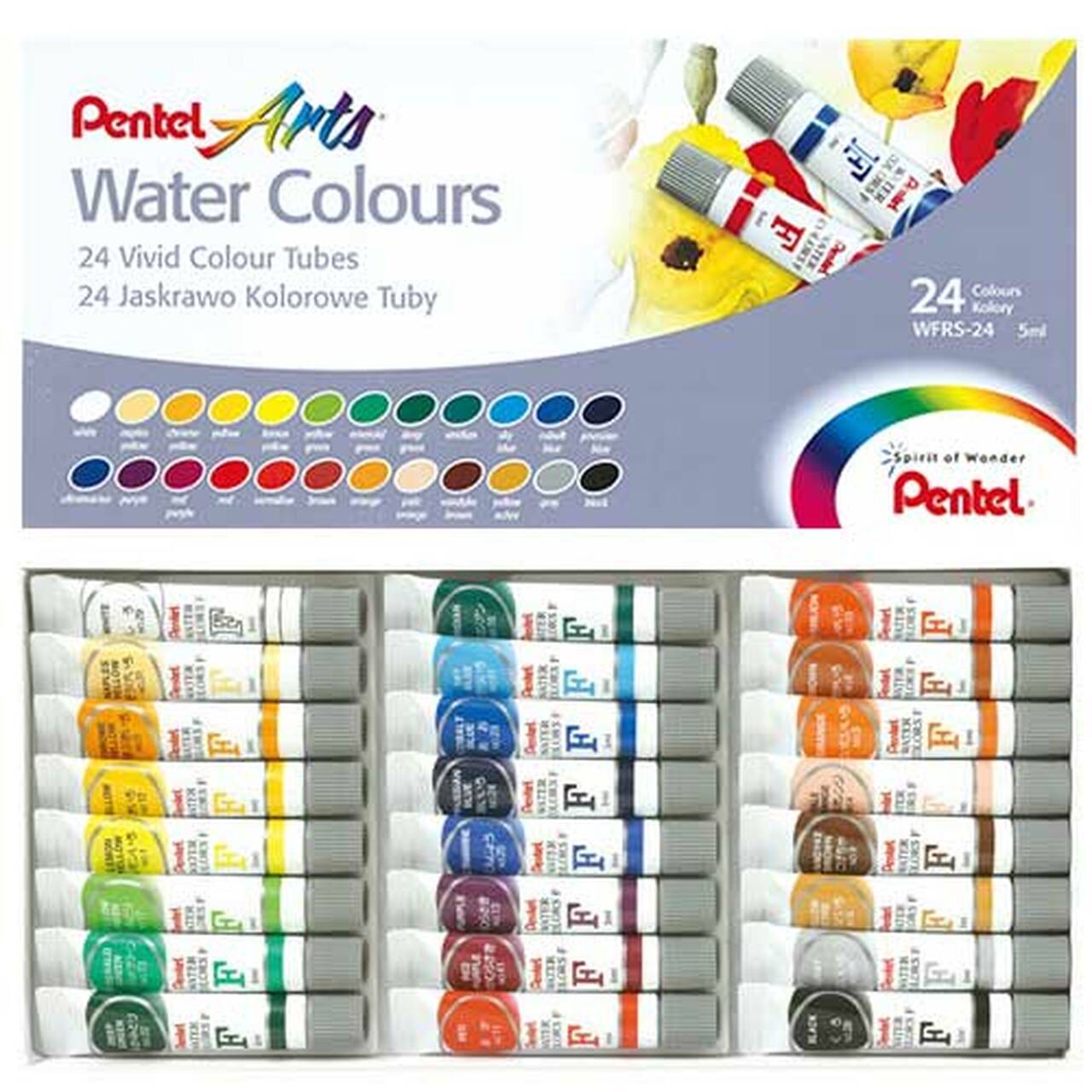 Water Colour Set - 24 Colors