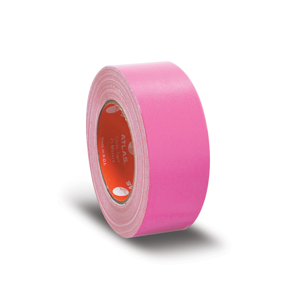 Cloth Tape 2"X25m (50mm) Pink