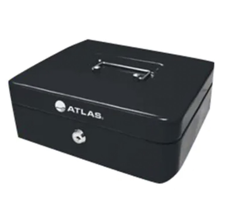 Cash Box W300xl240xh90mm Black