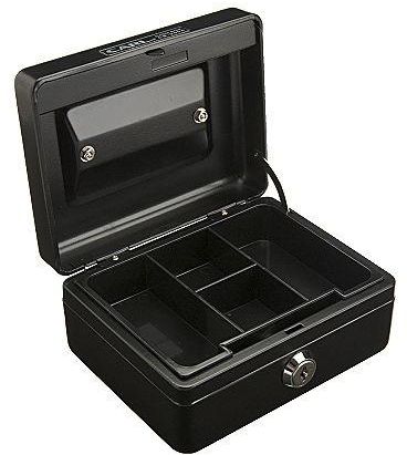 Cash Box W152xl129xh83mm Black