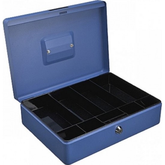 Cash Box 225x310x97mm Blue