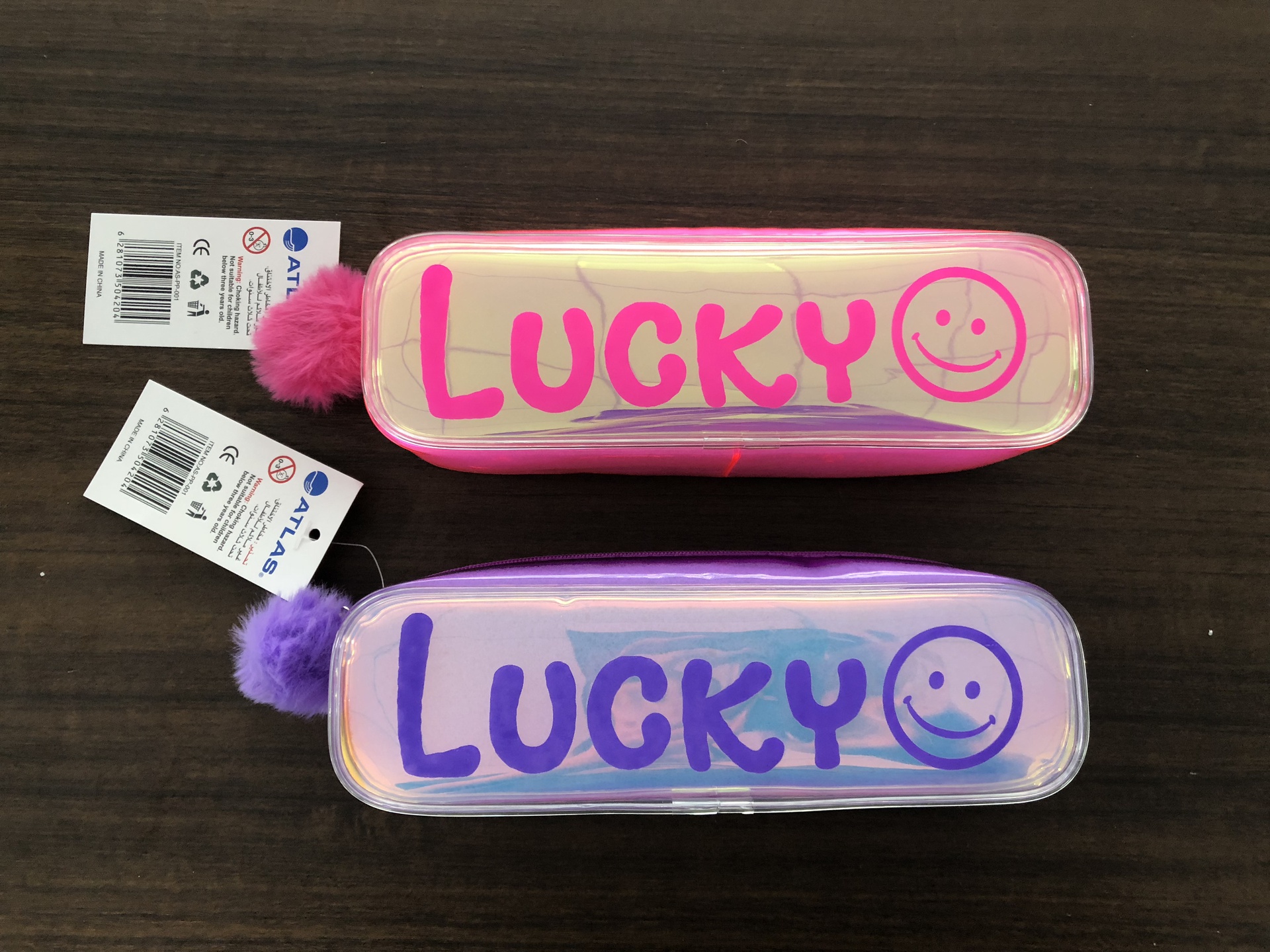 Pencil Case "Lucky" Purple/Pink