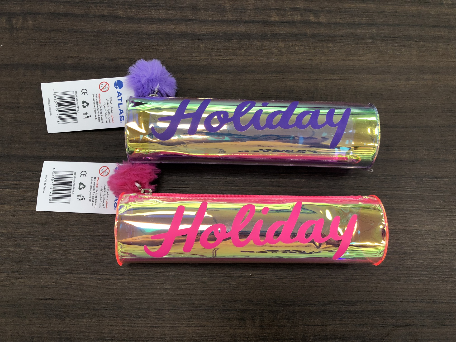 Pencil Case "Holiday" Purple/Pink