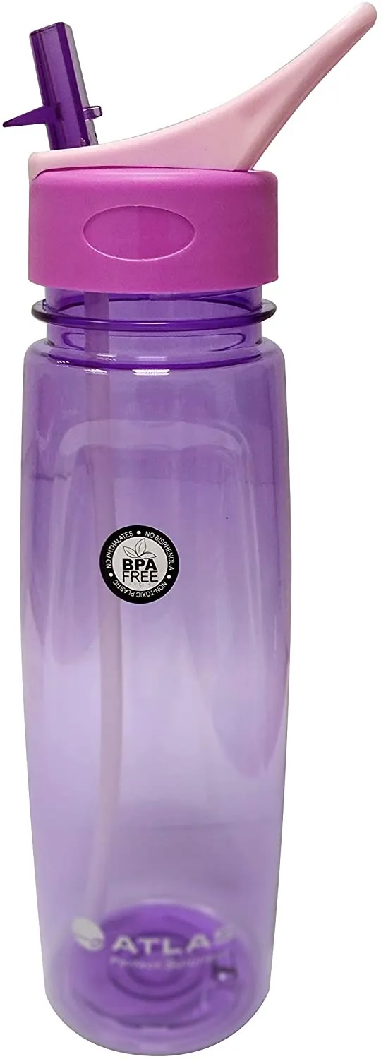 Water Bottle Sipper Tritan Purple 0.75 L